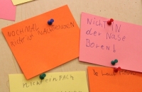 Nicht in der Nase Boren