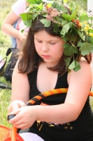 HulaHoop-Reifen verzieren