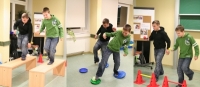 Parcours in der Lessing-Mittelschule