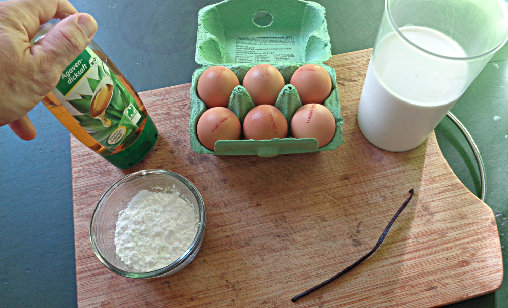 Vanillepudding selbst machen - Zutaten